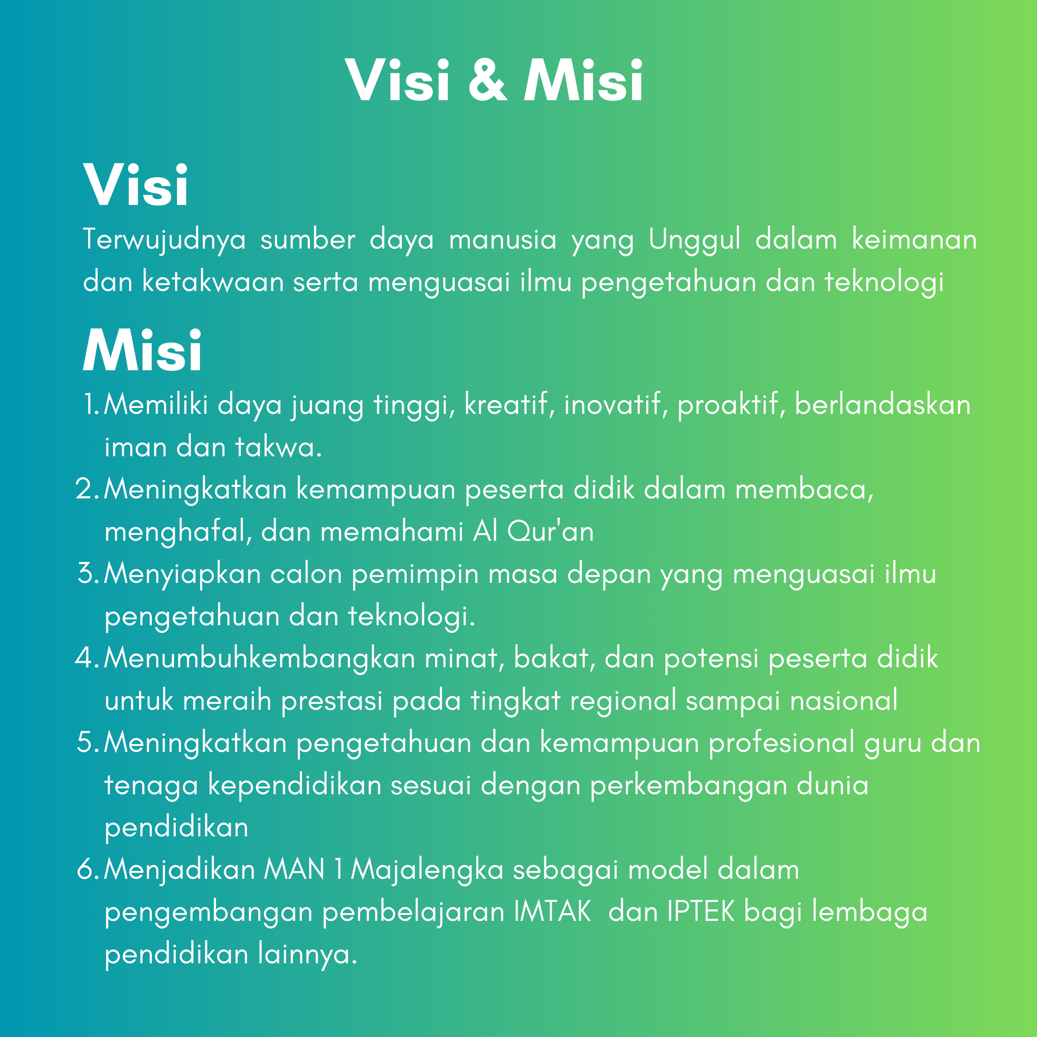 Biru Abstrak Kampanye Visi Misi Instagram Post