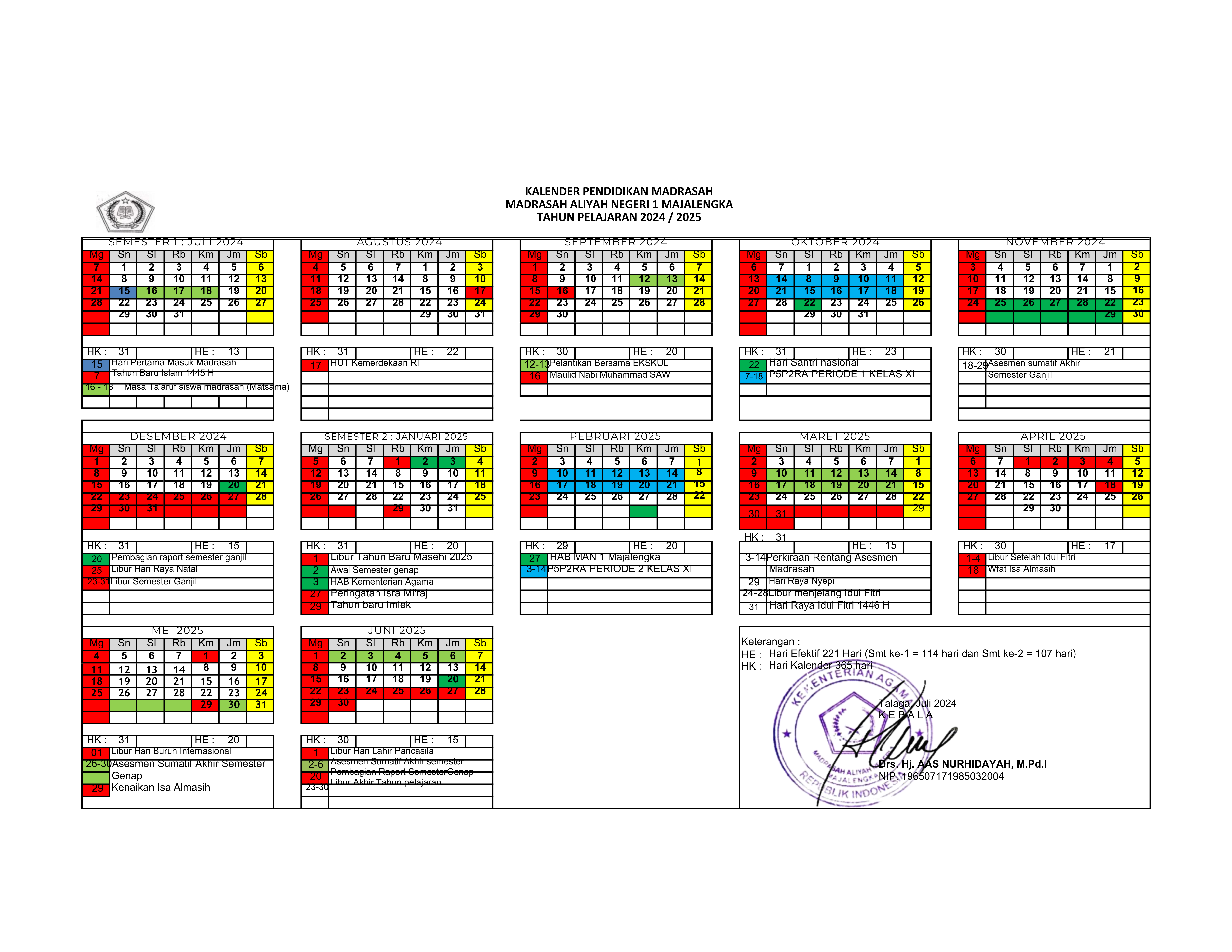 KALENDER PENDIDIKAN MAN 1 Majalengka 2024 - 2025 (1).pdf