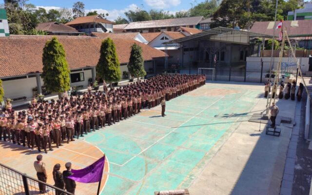 Mengukuhkan Semangat Kepramukaan Penerimaan Tamu Ambalan MAN 1 Majalengka