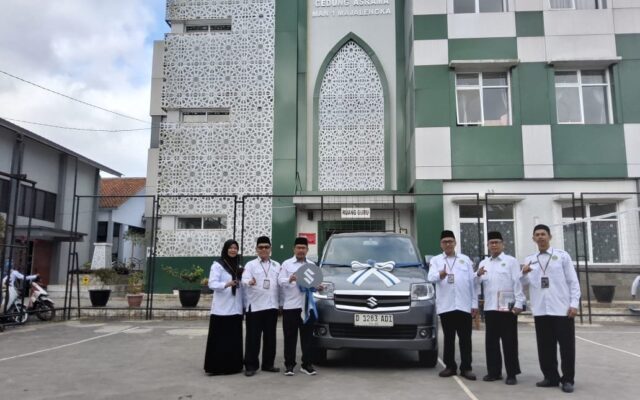 Tingkatkan Pelayanan Prima, Boarding School Tahfidz Al Badar MAN 1 Majalengka Tambah Kendaraan Operasional