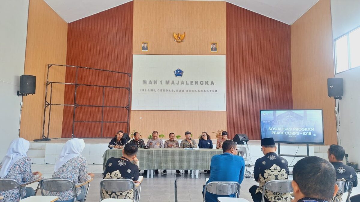 Siap Sambut Relawan Guru Bahasa Inggris Peace Corps asal Amerika Serikat, MAN 1 Majalengka Terima Kunjungan Survei Kedua