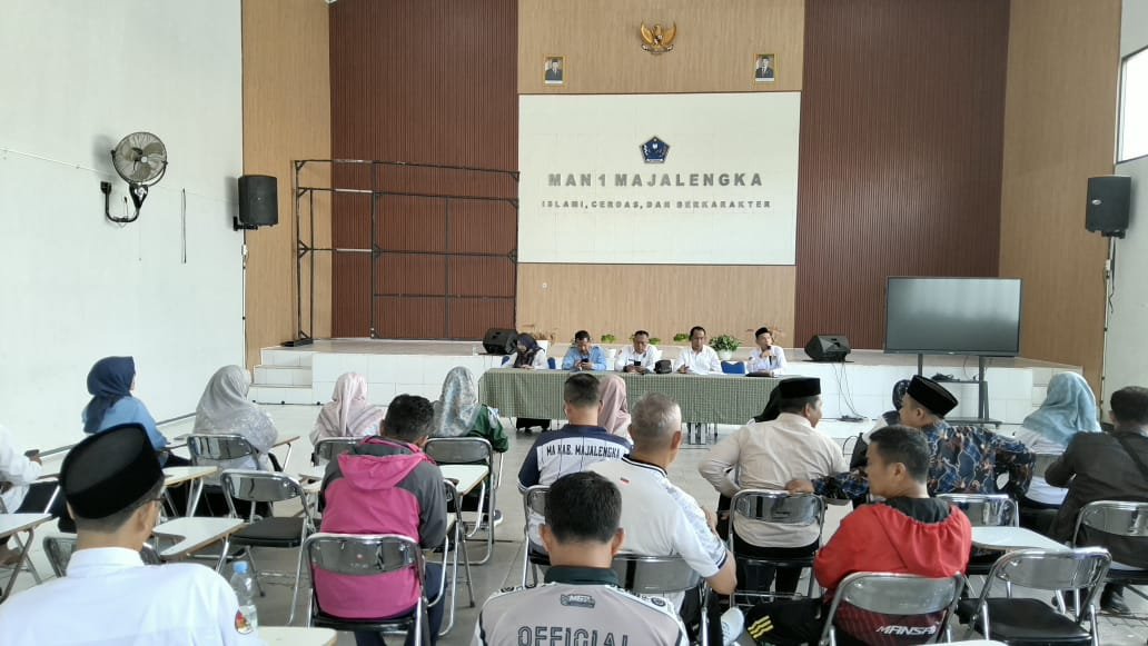 Matangkan Persiapan Porseni Jawa Barat 2026, KKM MA Kabupaten Majalengka Gelar Rapat Koordinasi
