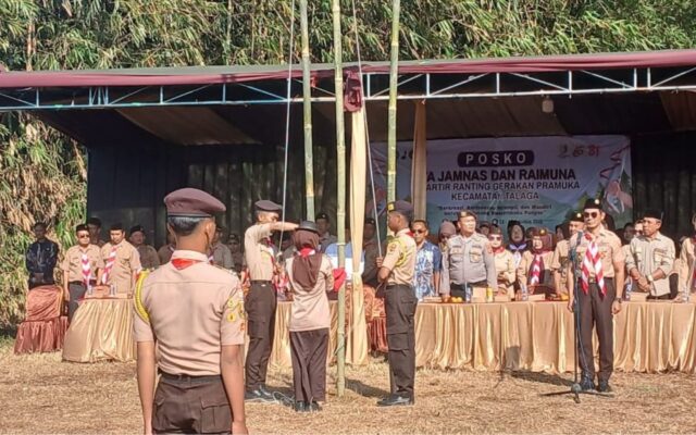 Pramuka MAN 1 Majalengka Sukseskan Pembukaan ITA Jamnas dan Raimuna Kwarran Talaga 2026