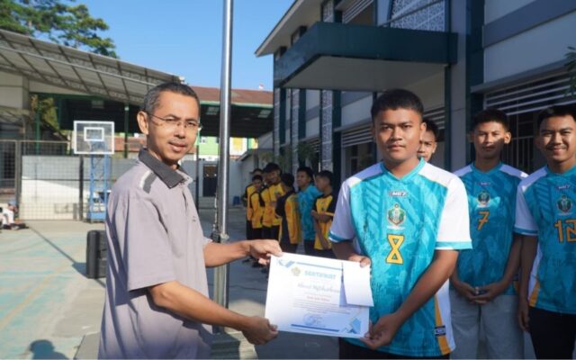MAN 1 Majalengka Beri Apresiasi Kontingen Voli Porseni Tingkat Provinsi Jawa Barat