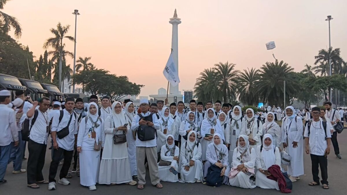 Semarakan Dzikir dan Do’a Kebangsaan 2026, ASN MAN 1 Majalengka Padati Monas