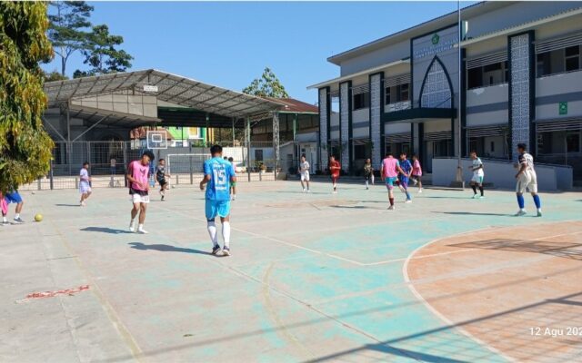 Mantapkan Persiapan Porseni Jawa Barat, Tim Futsal MAN 1 Majalengka Gelar Latihan Intensif
