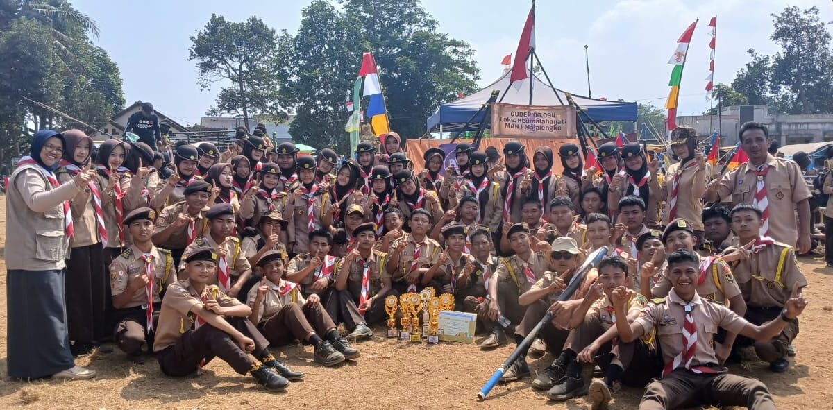 Torehkan Prestasi Membanggakan, MAN 1 Majalengka Raih Juara Umum Kejuaraan Jamnas dan Raimuna