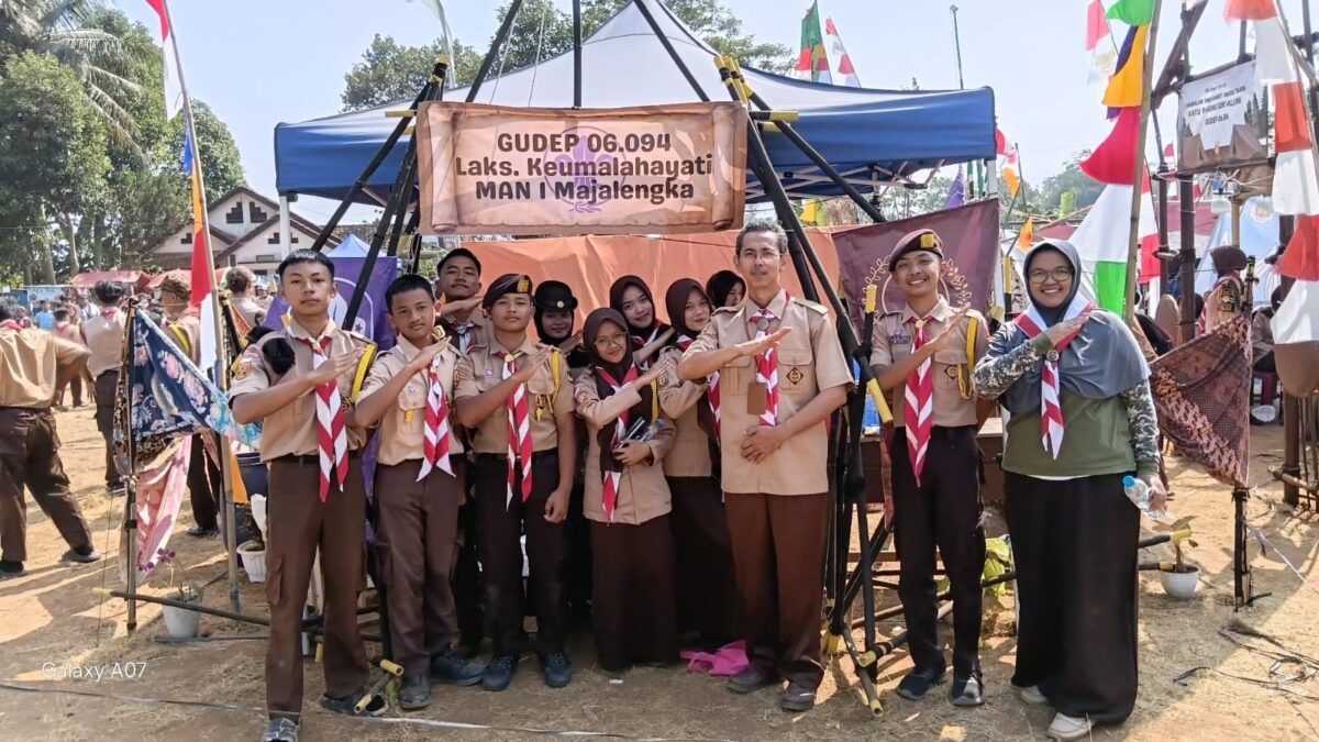 Waka Humas MAN 1 Majalengka Motivasi Langsung Kontingen Pioneering Hajapra 2026