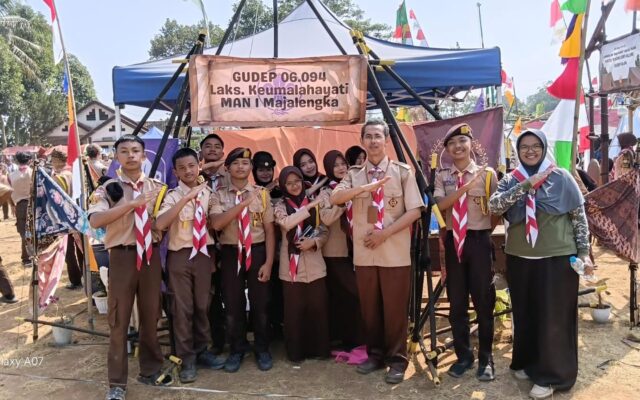 Waka Humas MAN 1 Majalengka Motivasi Langsung Kontingen Pioneering Hajapra 2026