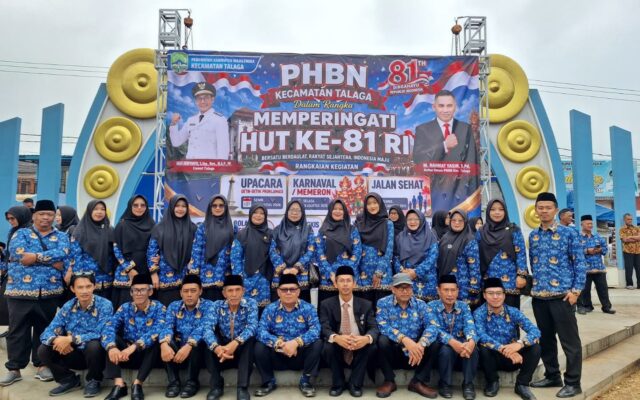 PNS MAN 1 Majalengka dan Siswa Kelas XII Ikuti Upacara HUT ke-81 RI di Talaga