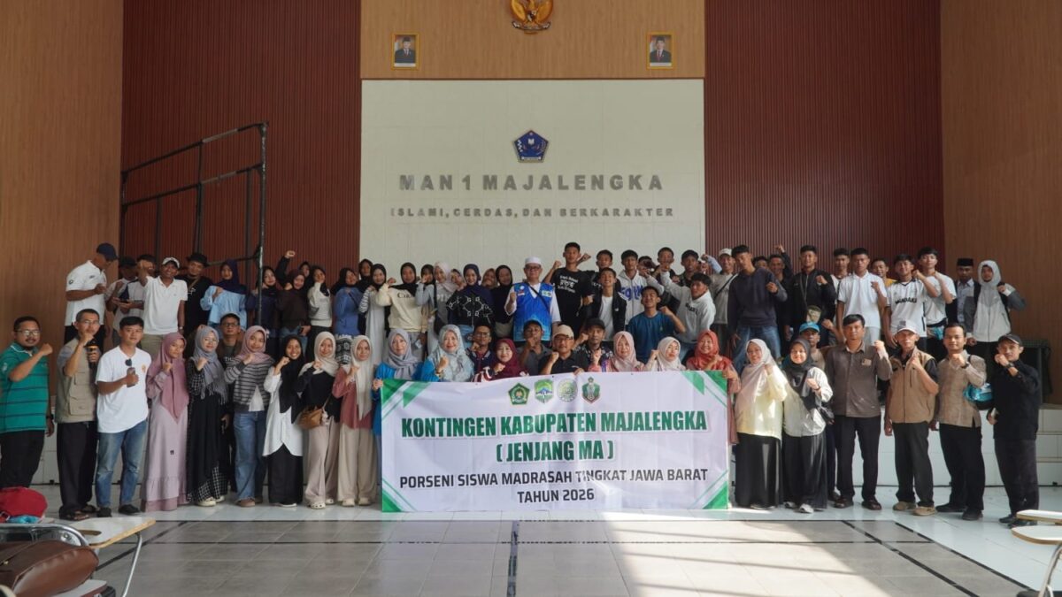 Perkuat Mental Juara, Kontingen Porseni MA Majalengka Siap Berlaga di Tingkat Provinsi Jawa Barat