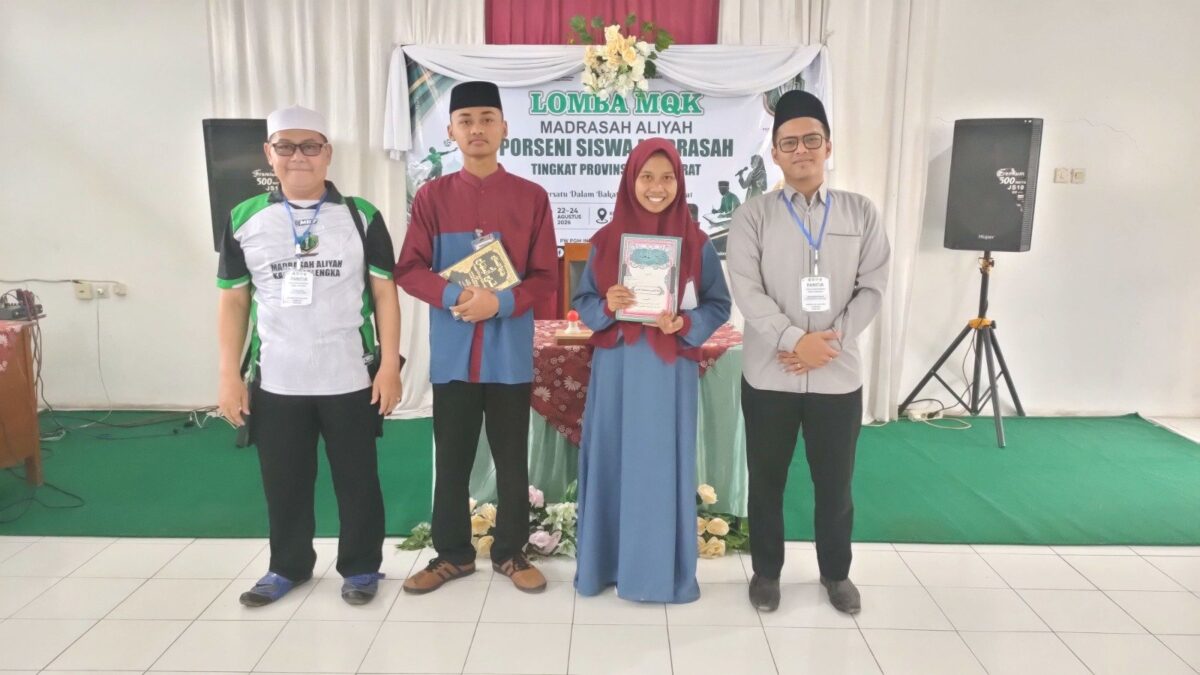 Ukir Sejarah di Porseni MA Jabar, Kafilah Majalengka Tampil Memukau pada Cabang MQK Perdana