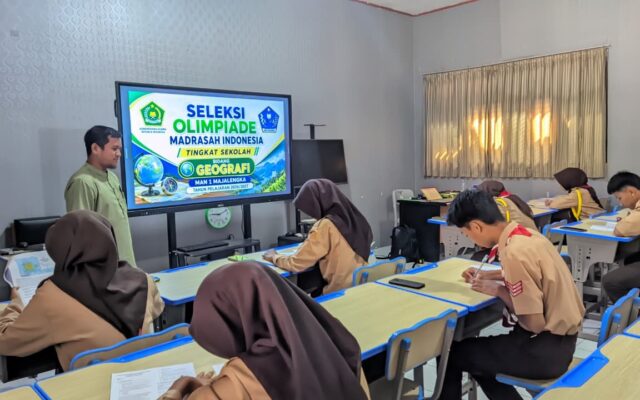 Jaring Talenta Terbaik, MAN 1 Majalengka Gelar Seleksi OMI Geografi Tingkat Sekolah