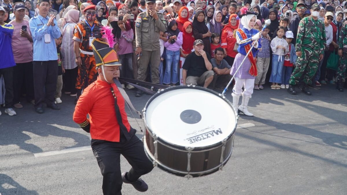 Spektakuler, Drumband MAN 1 Majalengka Pukau Penonton pada Puncak HUT Ke-81 RI Talaga