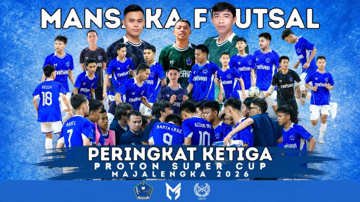 MAN 1 Majalengka Sabet Juara 3 dan Top Scorer Proton Super Cup Pelajar 2026