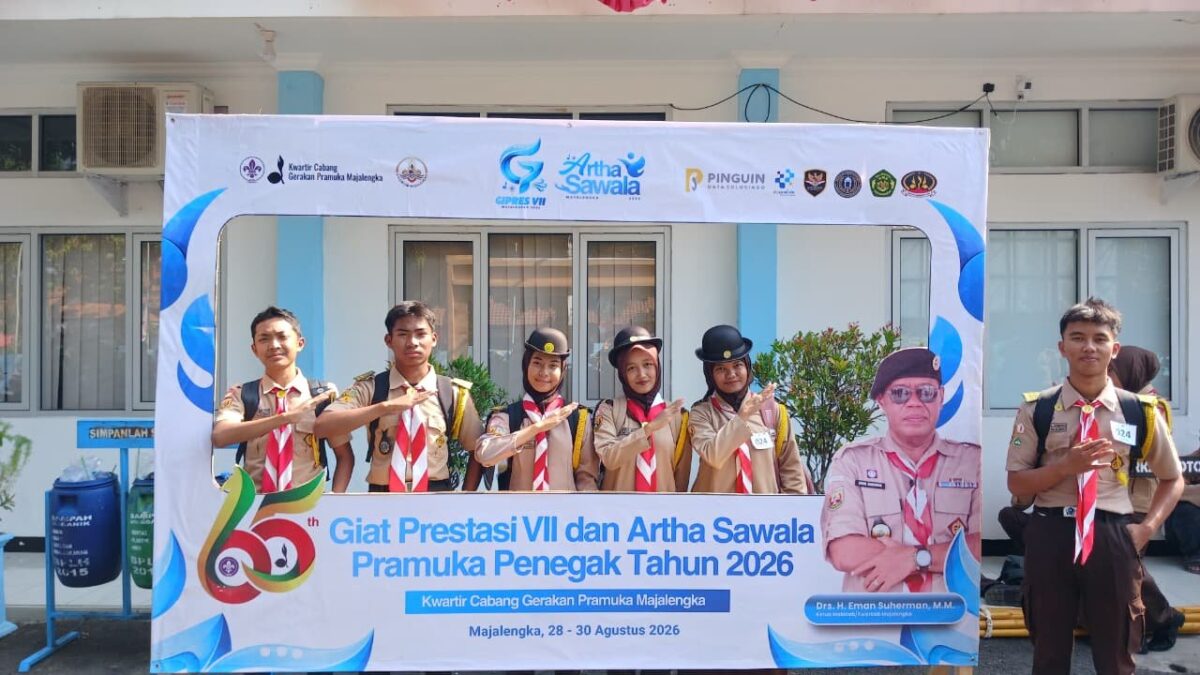 Tingkatkan Prestasi Kesiswaan, Pramuka MAN 1 Majalengka Unjuk Gigi Giat Prestasi VII