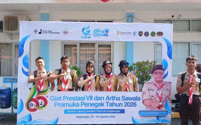 Tingkatkan Prestasi Kesiswaan, Pramuka MAN 1 Majalengka Unjuk Gigi Giat Prestasi VII