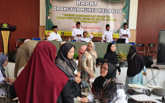 Sinergi Pendidik dan Orang Tua, MAN 1 Majalengka Gelar Koordinasi Wali Kelas dan Wali Murid