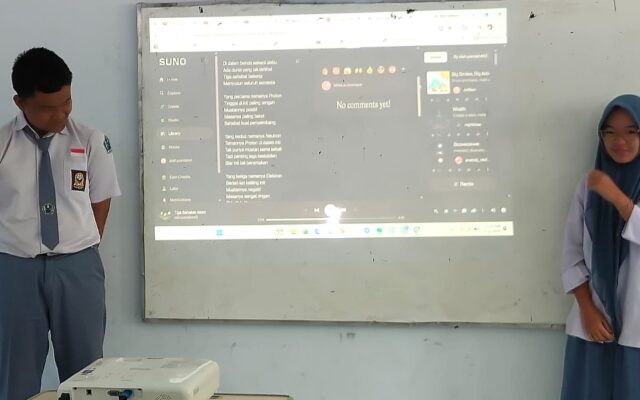 Siswa MAN 1 Majalengka Manfaatkan AI dan Aplikasi SUNO Buat Lagu Pembelajaran Kimia