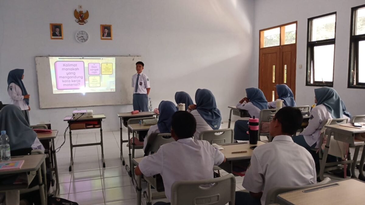 Inovatif, Pembelajaran Bahasa Indonesia di MAN 1 Majalengka Gunakan Media Interaktif Wordwall