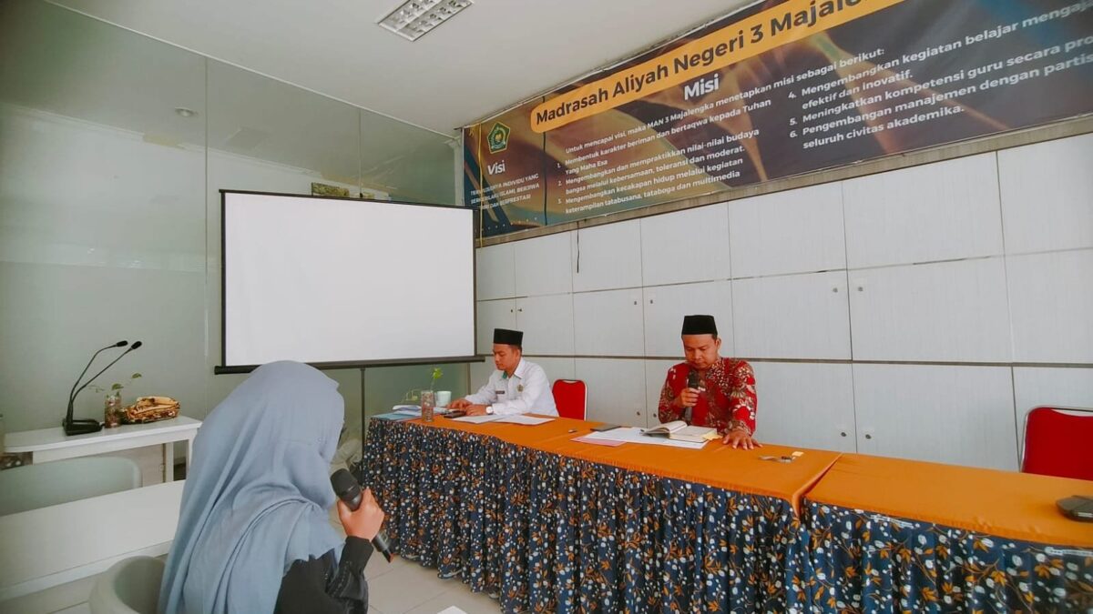 Siswa Siswi MAN 1 Majalengka Ikuti Seleksi MHQ Tingkat MA se-Kabupaten Majalengka