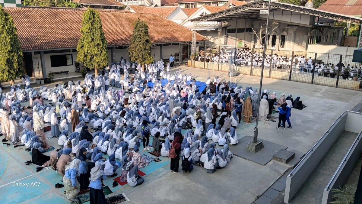 Implementasi Kurikulum Berbasis Cinta, MAN 1 Majalengka Gelar Pembiasaan Dhuha dan Doa Pagi