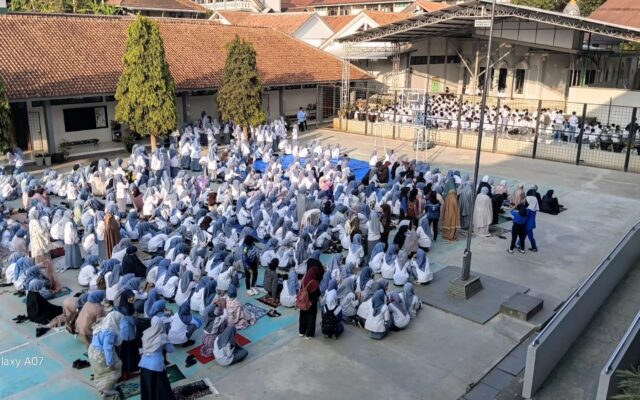 Implementasi Kurikulum Berbasis Cinta, MAN 1 Majalengka Gelar Pembiasaan Dhuha dan Doa Pagi