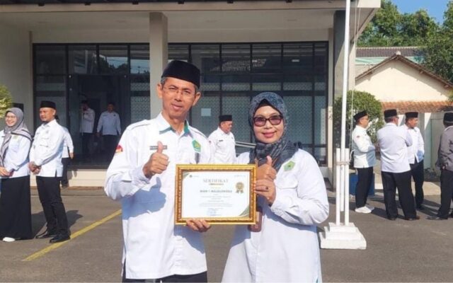 Perkuat Publikasi Kelembagaan, Waka Humas MAN 1 Majalengka Sinergi Bersama Pengawas Madrasah