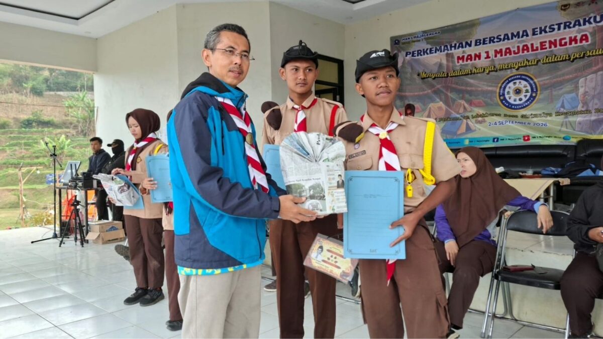 Peringkat Dua Lomba Memasak, Sangga Moch. Yamin Raih Penghargaan Perkemahan Ekstrakurikuler