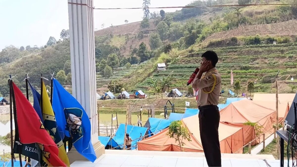 Lantunkan Adzan di Panggung Utama, MAN 1 Majalengka Tingkatkan Kedisiplinan Ibadah Saat Perkemahan