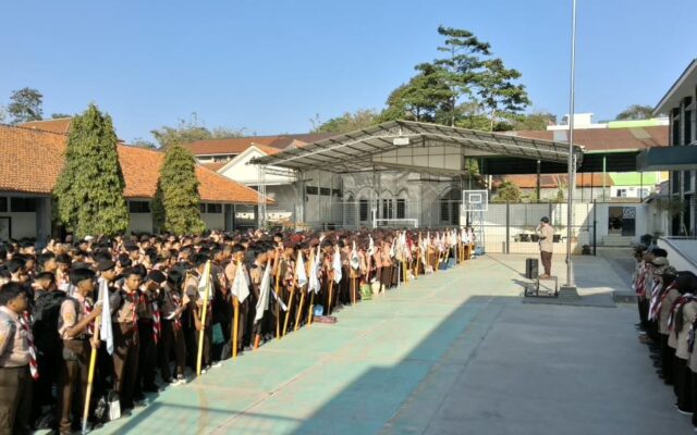 MAN 1 Majalengka Lepas 468 Siswa Ikuti Perkemahan Ekstrakurikuler di Lebak Barat
