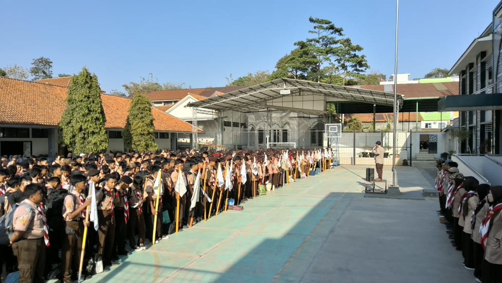 MAN 1 Majalengka Lepas 468 Siswa Ikuti Perkemahan Ekstrakurikuler di Lebak Barat