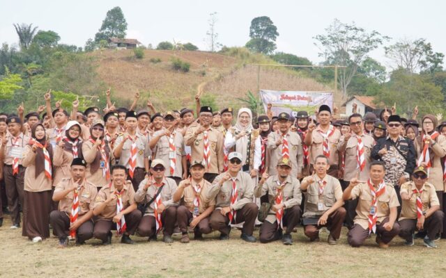 Perkuat Karakter Peserta Didik, Kepala Kemenag Majalengka Buka Perkemahan MAN 1 Majalengka