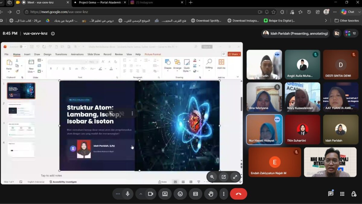 Tingkatkan Literasi Digital, Guru MAN 1 Majalengka Gelar Pengimbasan Gemini Academy