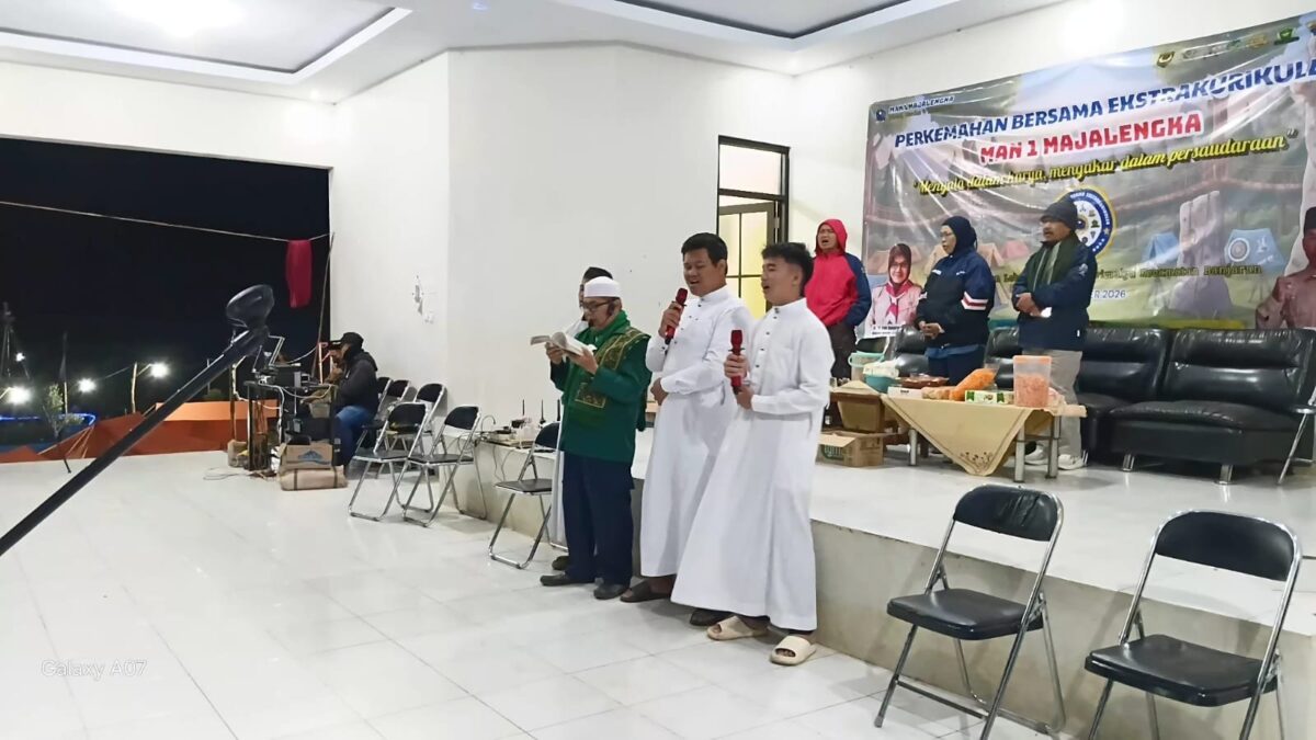 Perkuat Cinta Rasulullah SAW, 468 Peserta Perkemahan Ekstrakurikuler Majalengka Lantunkan Al-Barzanji