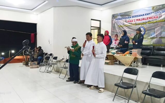 Perkuat Cinta Rasulullah SAW, 468 Peserta Perkemahan Ekstrakurikuler Majalengka Lantunkan Al-Barzanji