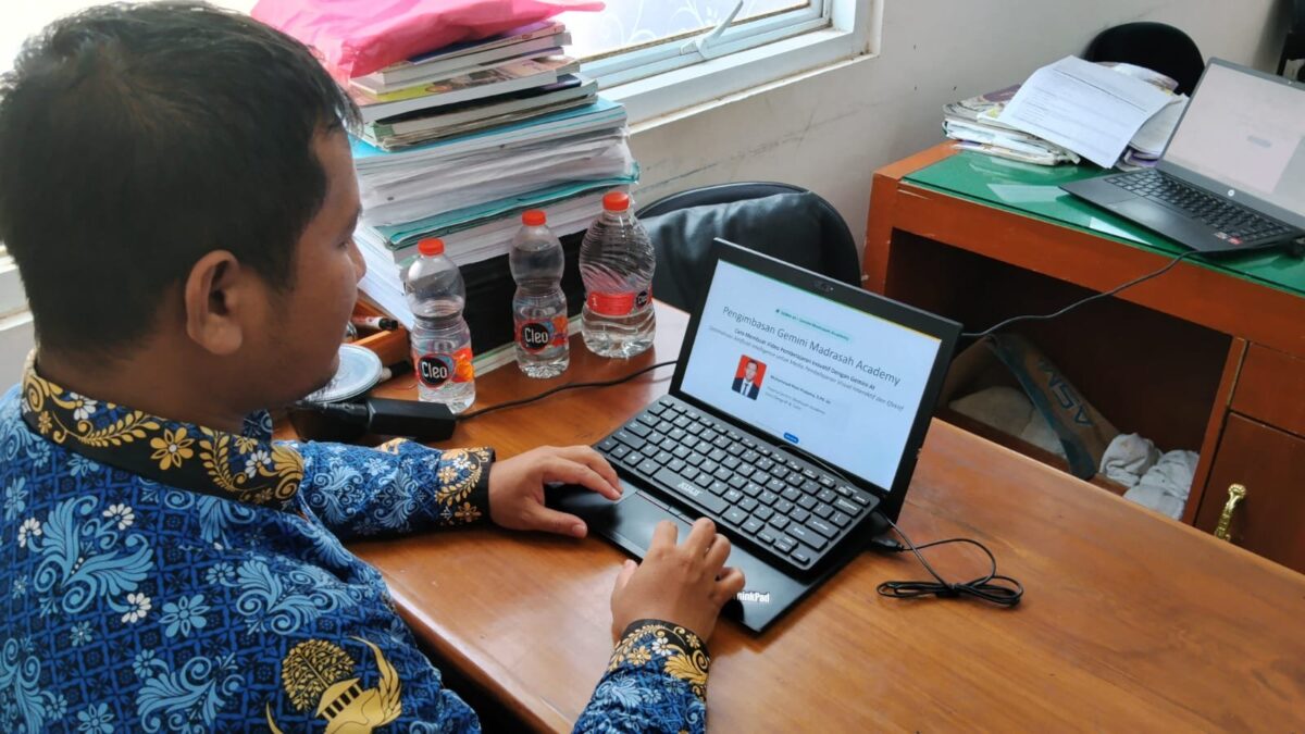 Tingkatkan Kompetensi Digital, Guru MAN 1 Majalengka Ikuti Pelatihan Media Gemini AI