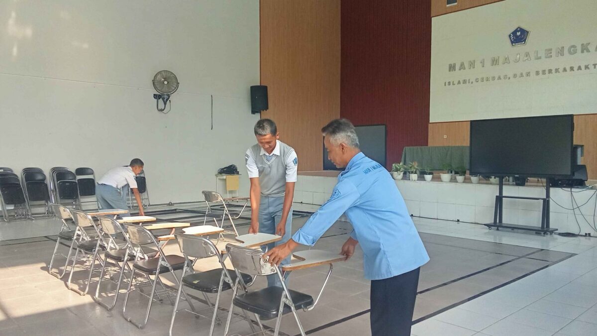 Persiapkan Rapat Awal Tahun, OSIS dan MPK MAN 1 Majalengka Gelar Rapat Koordinasi