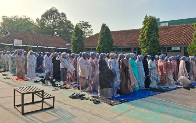 Tingkatkan Karakter Religius, MAN 1 Majalengka Gelar Pembiasaan Dhuha Sebagai Implementasi Kurikulum Berbasis Cinta