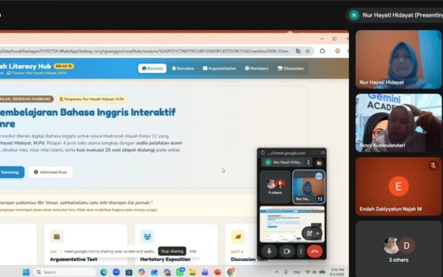 Efisiensi Kinerja Edukator, Guru Kemenag Ikuti Pelatihan Gemini Academy Batch 3