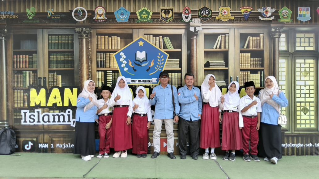 Tingkatkan Daya Saing Siswa, Kemenag Majalengka Gelar OMI Jenjang MI di MAN 1 Majalengka