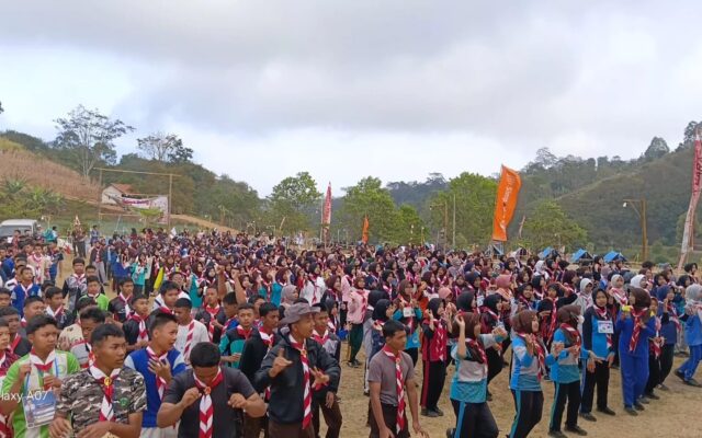 Pembekalan Wide Game, Peserta Perkemahan Ekstrakurikuler Majalengka Diingatkan Jaga Ketertiban dan Etika