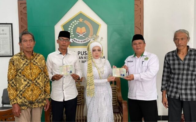 Atasi Fragmentasi Keluarga, Kepala KUA Majalengka Jadi Wali Hakim Pernikahan Aris dan Iis