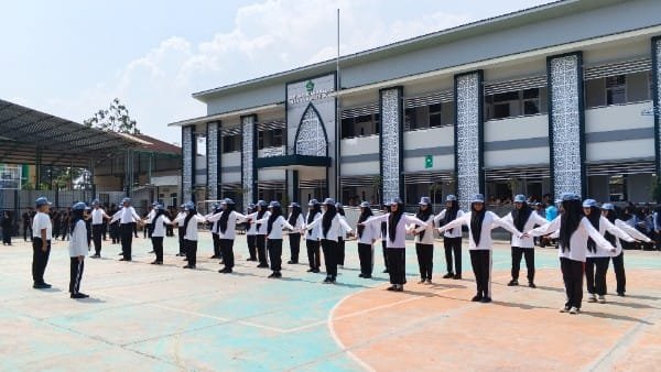 Latih Kedisiplinan dan Kepemimpinan, Brapasga MAN 1 Majalengka Seimbangkan Materi dan PBB
