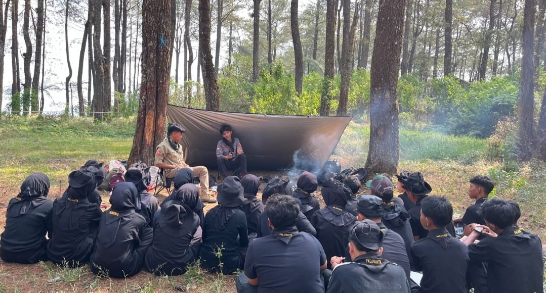 Tingkatkan Keterampilan Anggota, PALAMANTA MAN 1 Majalengka Gelar Latihan Navigasi Darat