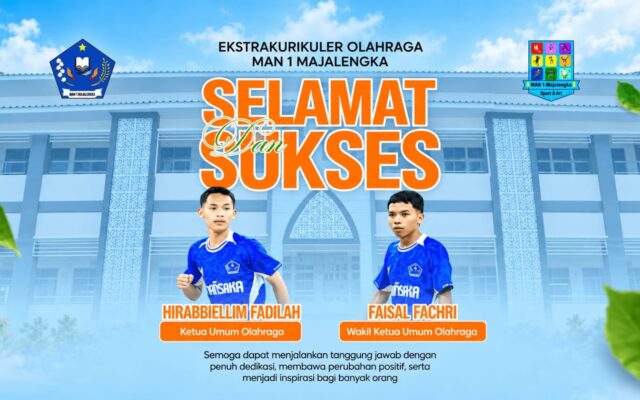 Regenerasi Kepemimpinan, MAN 1 Majalengka Tetapkan Ketua dan Wakil Ekstrakurikuler Olahraga Periode 2026/2027