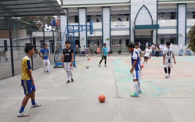 Asah Potensi Atlet Muda, MAN 1 Majalengka Gelar Latihan Futsal Rutin