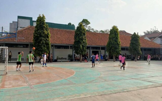 Siswa Kelas Atlet MAN 1 Majalengka Gelar Latihan Futsal Rutin Tingkatkan Keterampilan