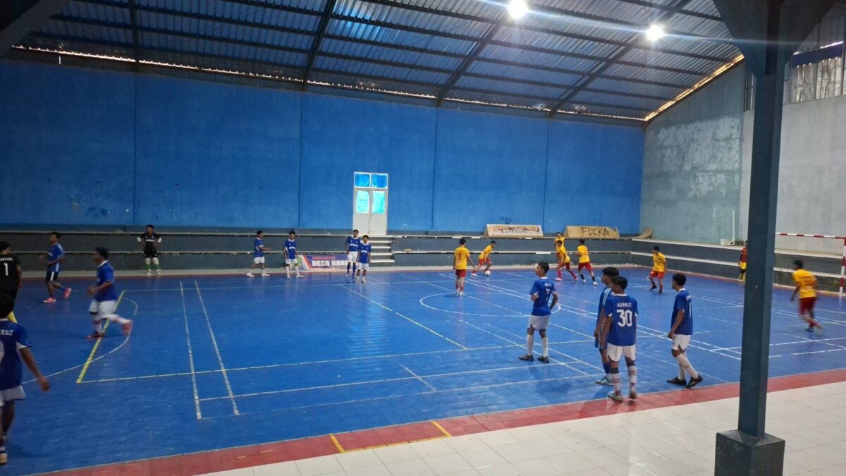 Uji Ketangkasan Taktis, Tim Futsal MAN 1 Majalengka Gelar Laga Uji Coba