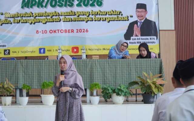 Perkokoh Jiwa Kepemimpinan dan Kedisiplinan, MAN 1 Majalengka Gelar LDKS MPK OSIS